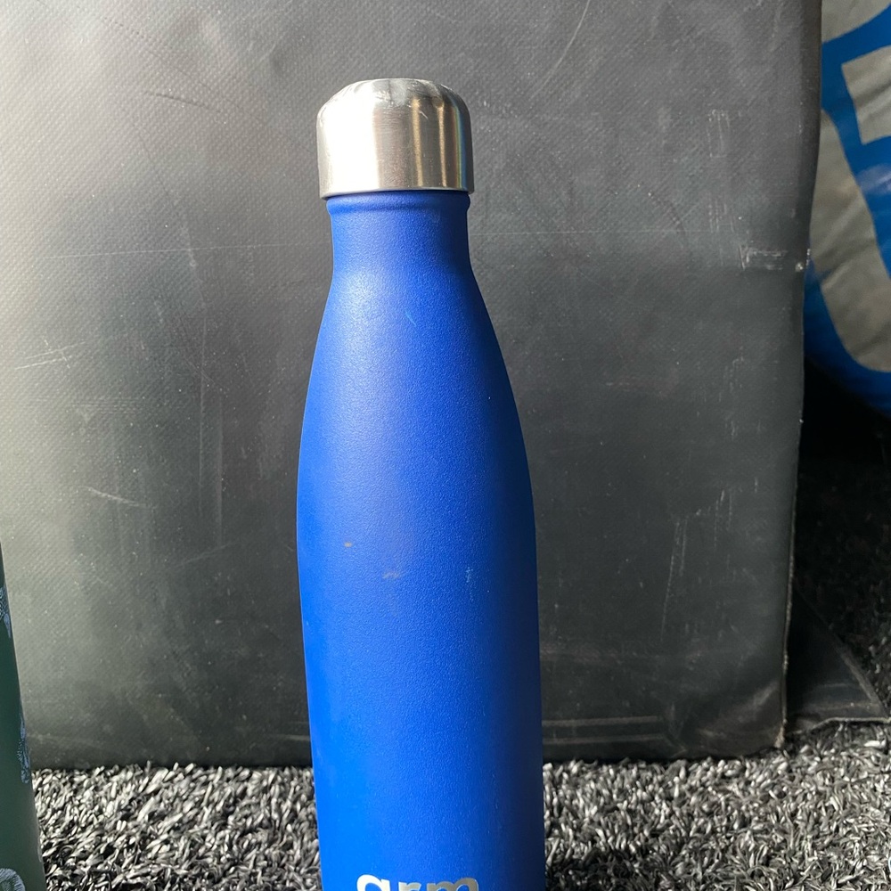 Blue Stainless Steel Water Bottle